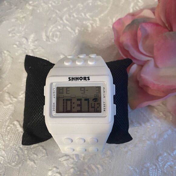 🛍SHHORS Block Water Resistant Sports LCD Digital Unisex Watch - Picture 5 of 5